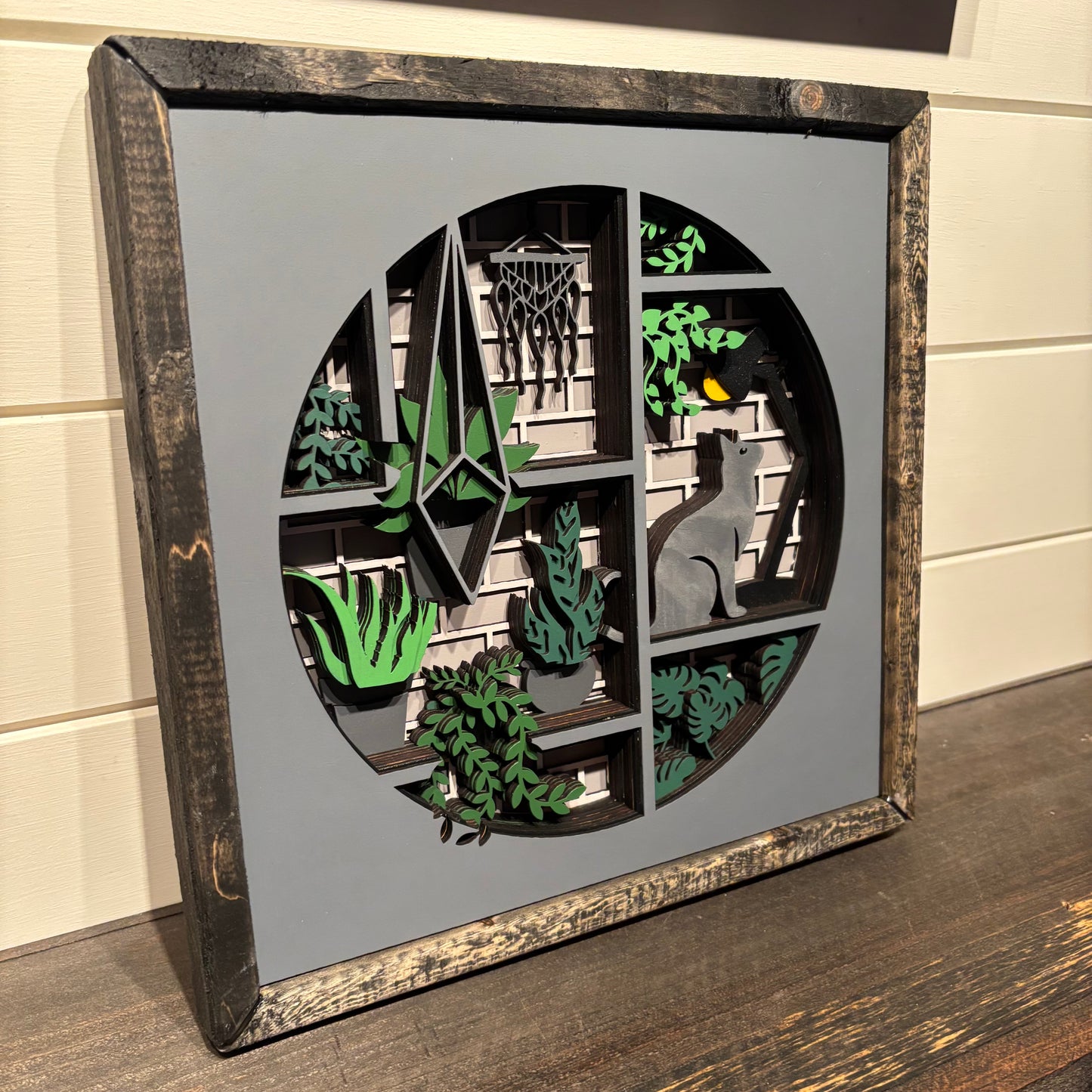 Plants & Cat Layer Piece