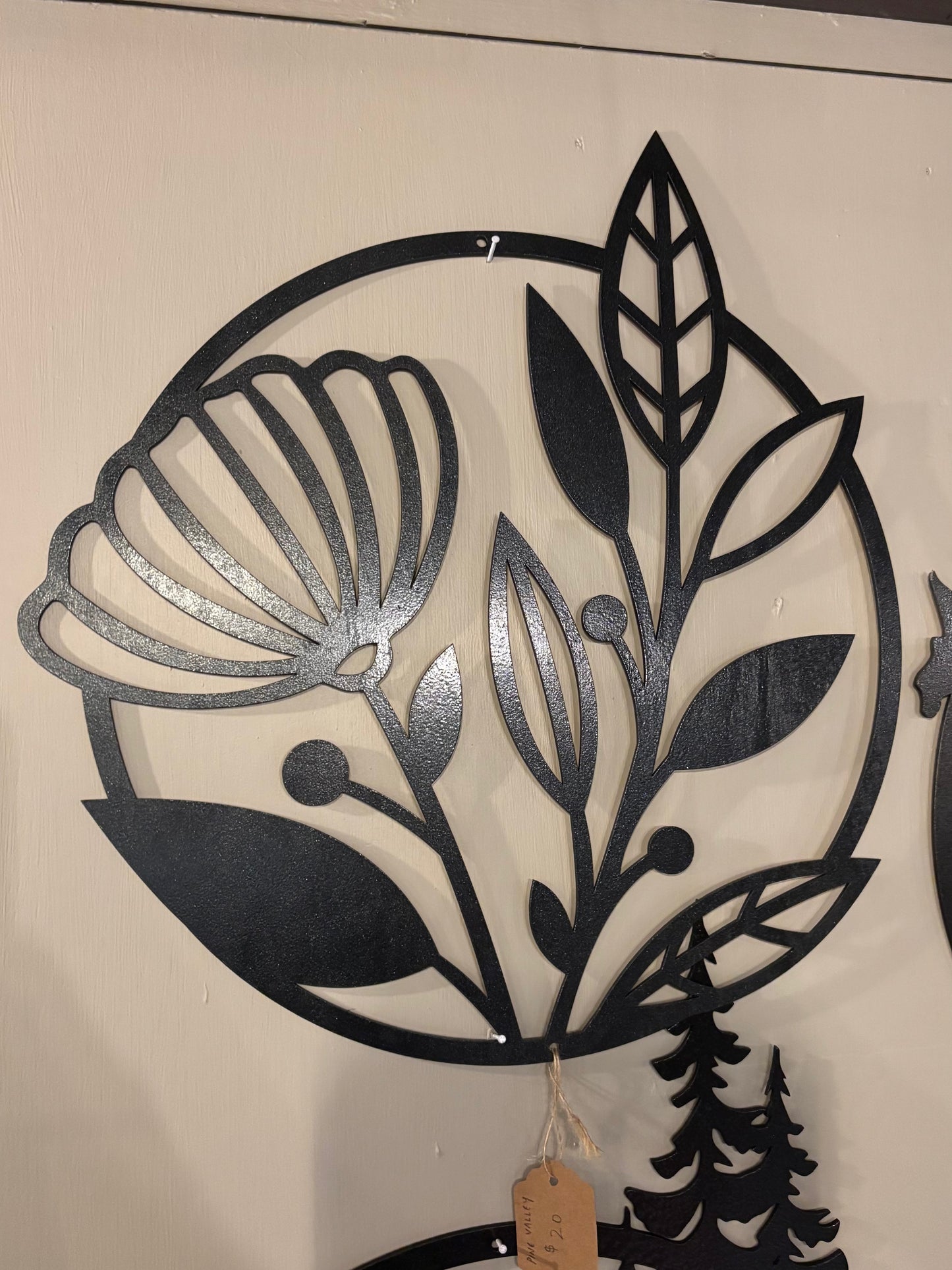 Flower Round Wall Art