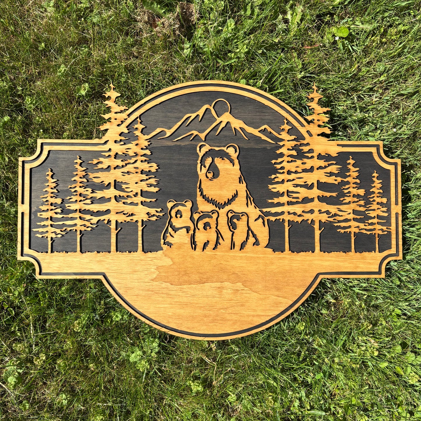 Customizable Bear Wall Art