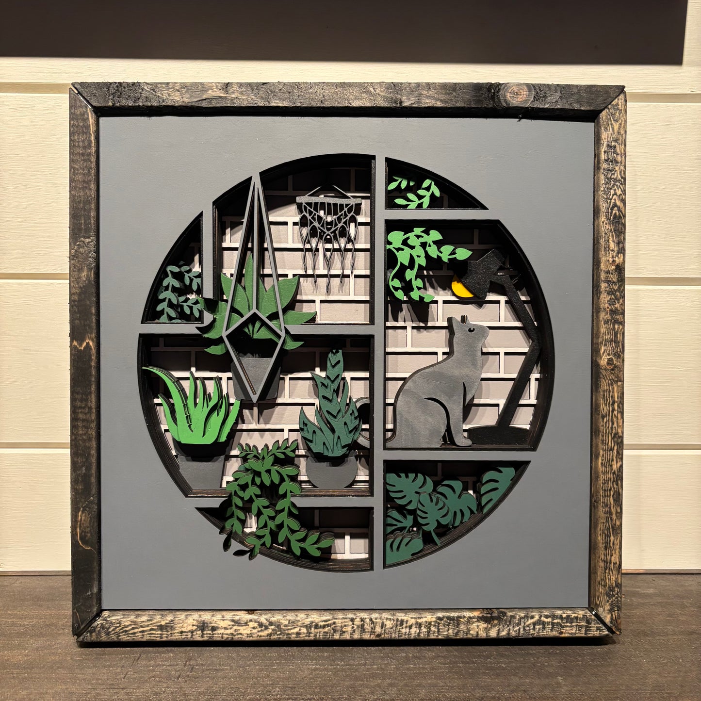 Plants & Cat Layer Piece