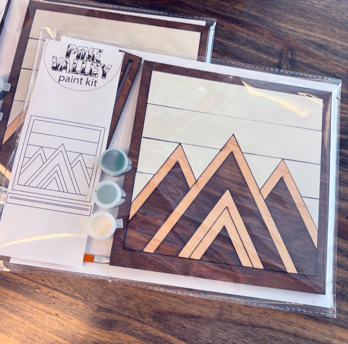 Geometric Mountains Paint Kit - 10 pack