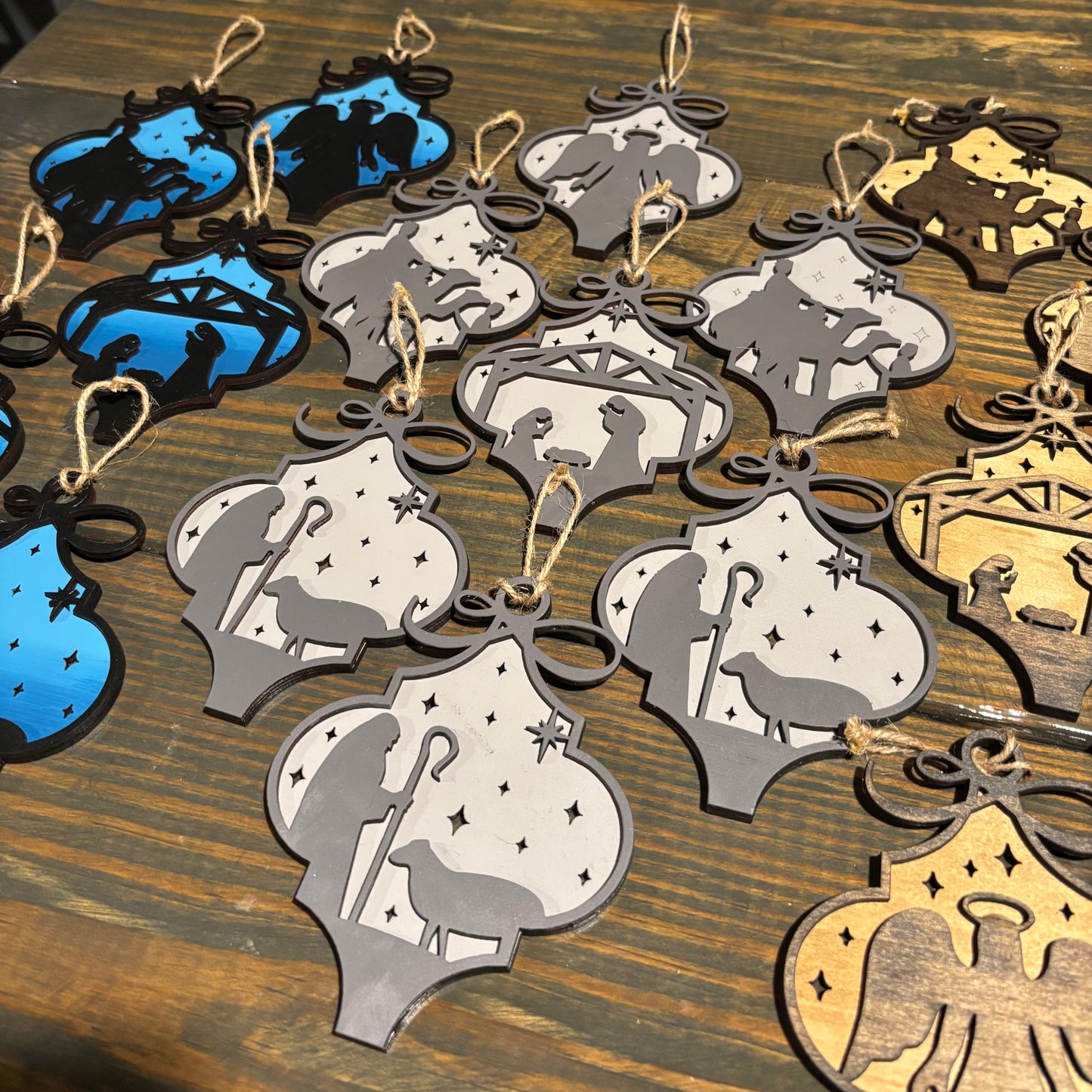 Nativity Ornament Set - 25 pack