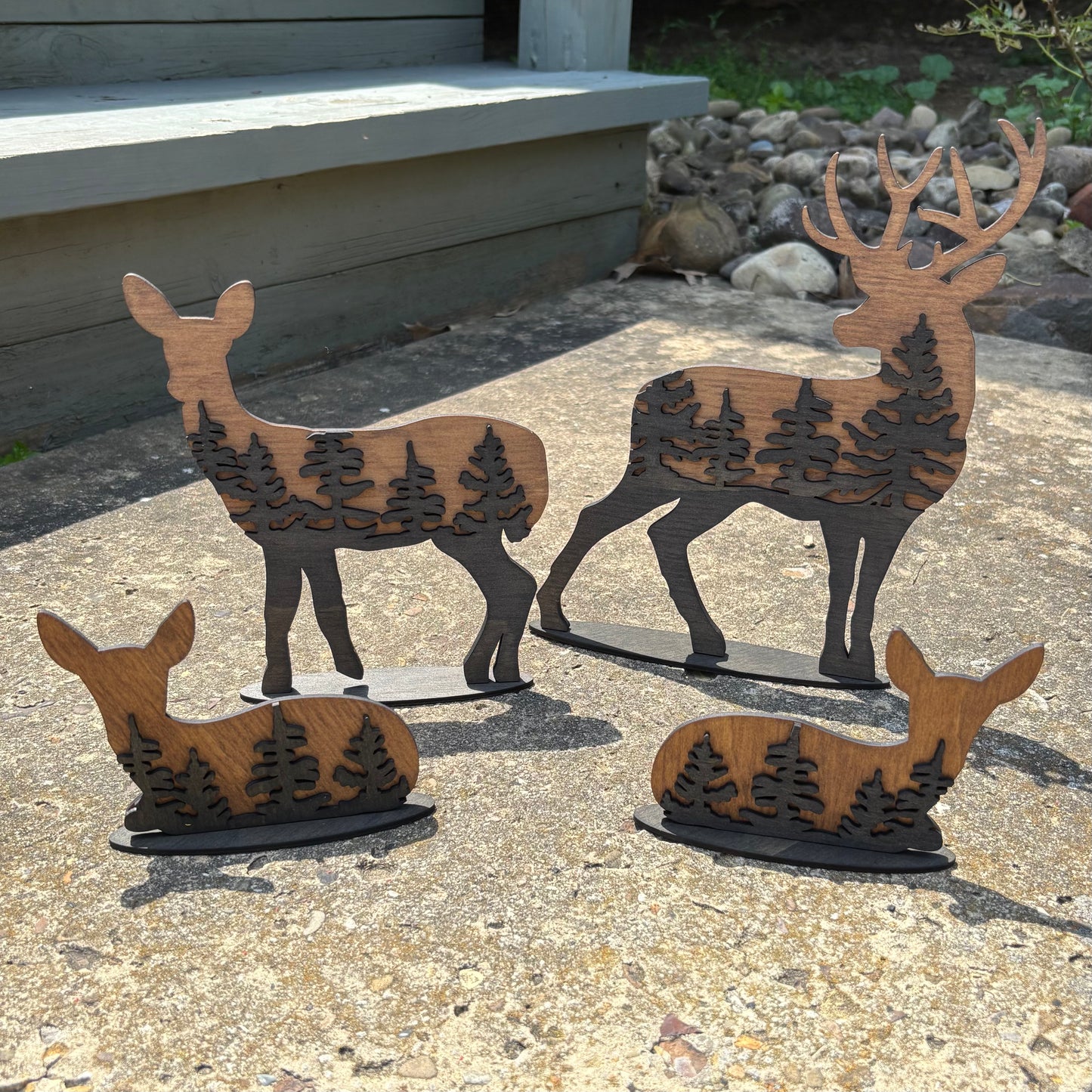 Deer & Bear Shelf Sitters - 28 Pack