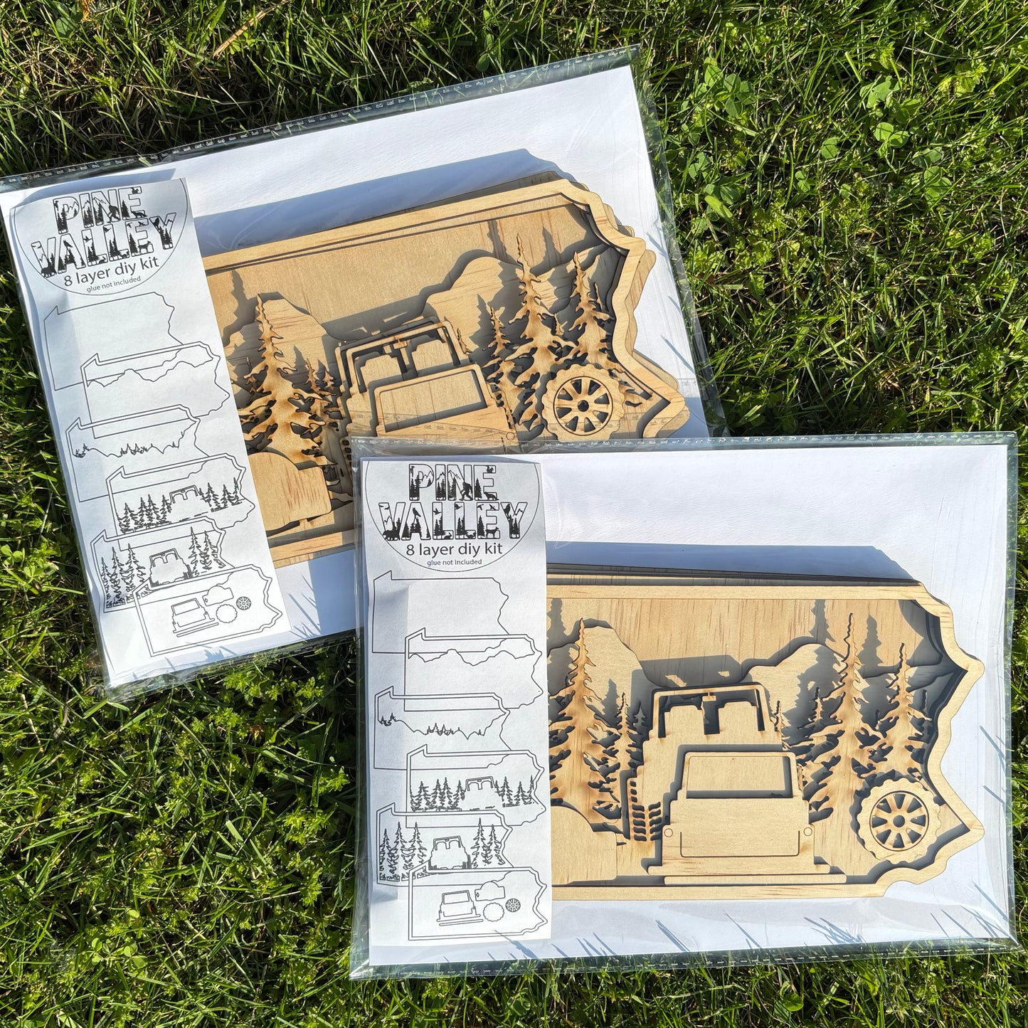 PA Framed Off Road Scene DIY Kit - 10 pack