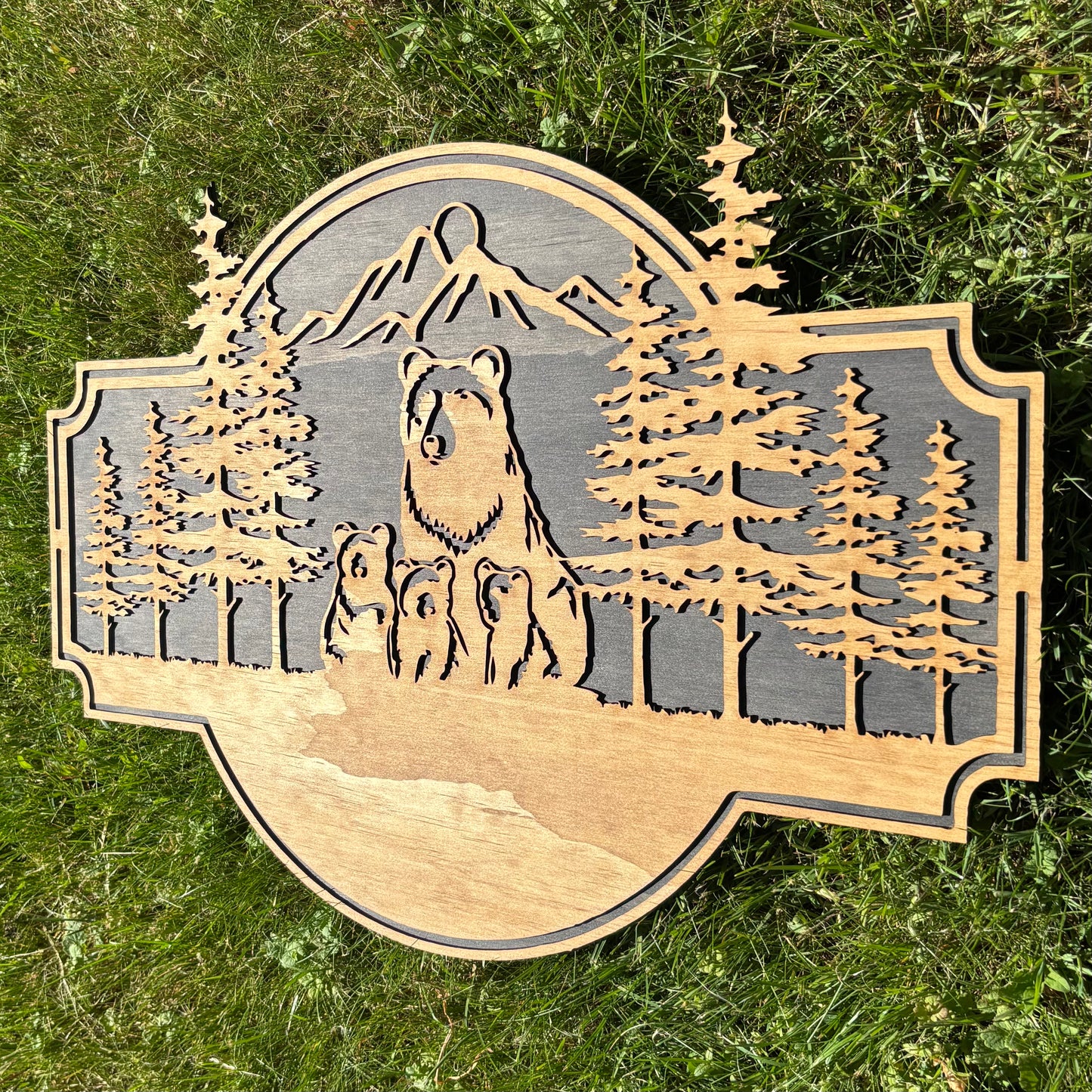 Customizable Bear Wall Art