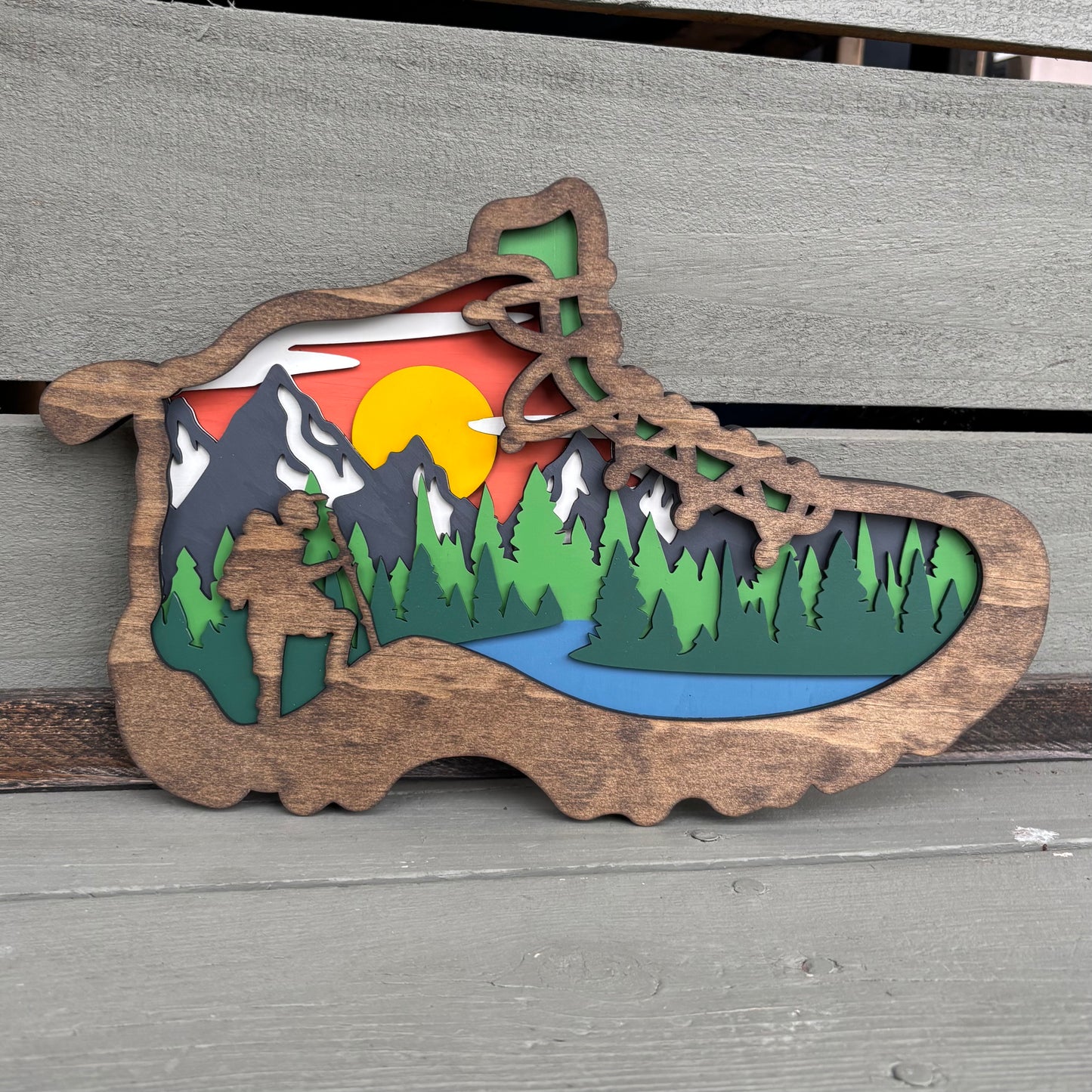Layered Boot with Hiker