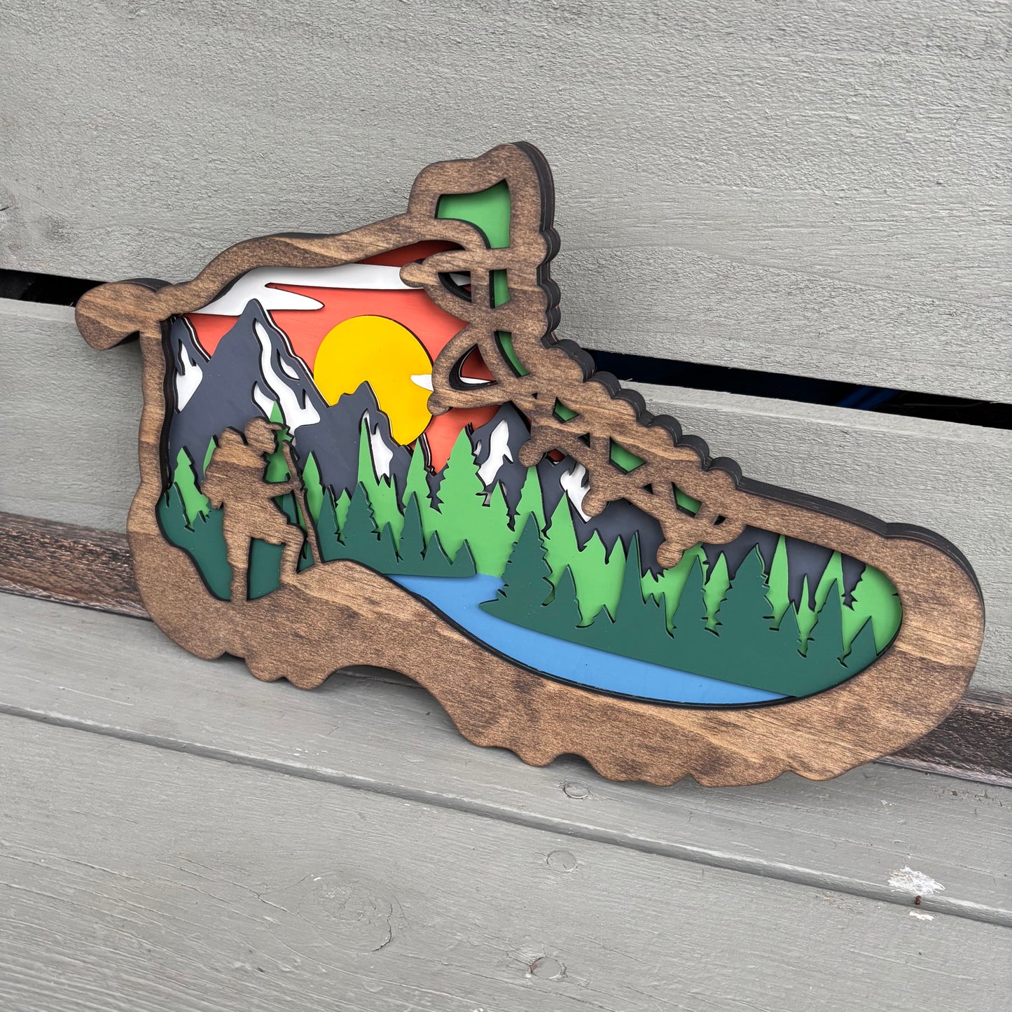 Layered Boot with Hiker