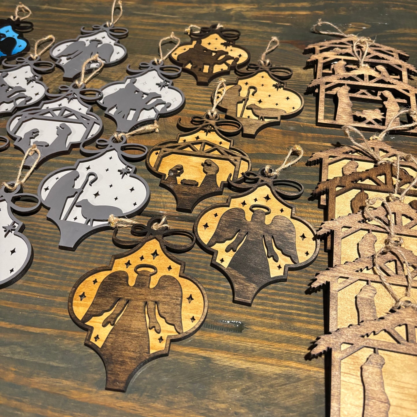 Nativity Ornament Set - 25 pack