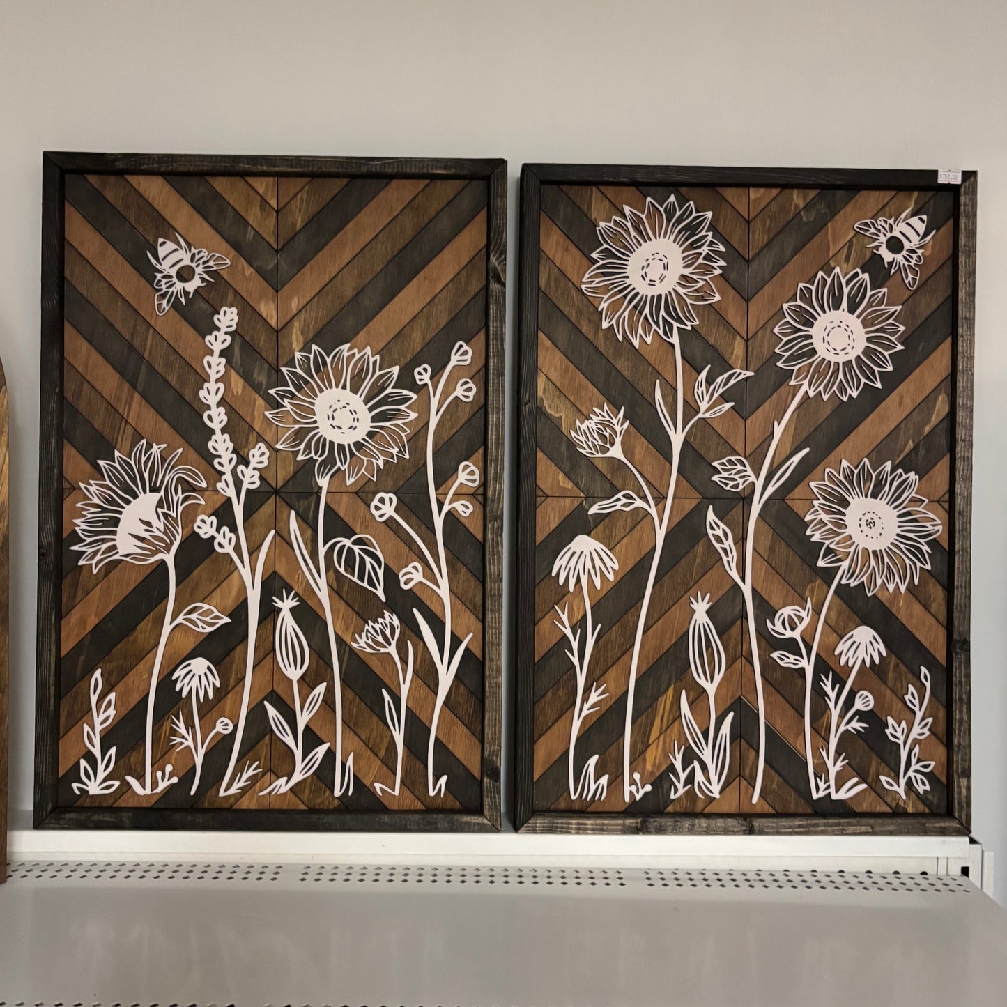Sunflower Mosaic Wall Art Set