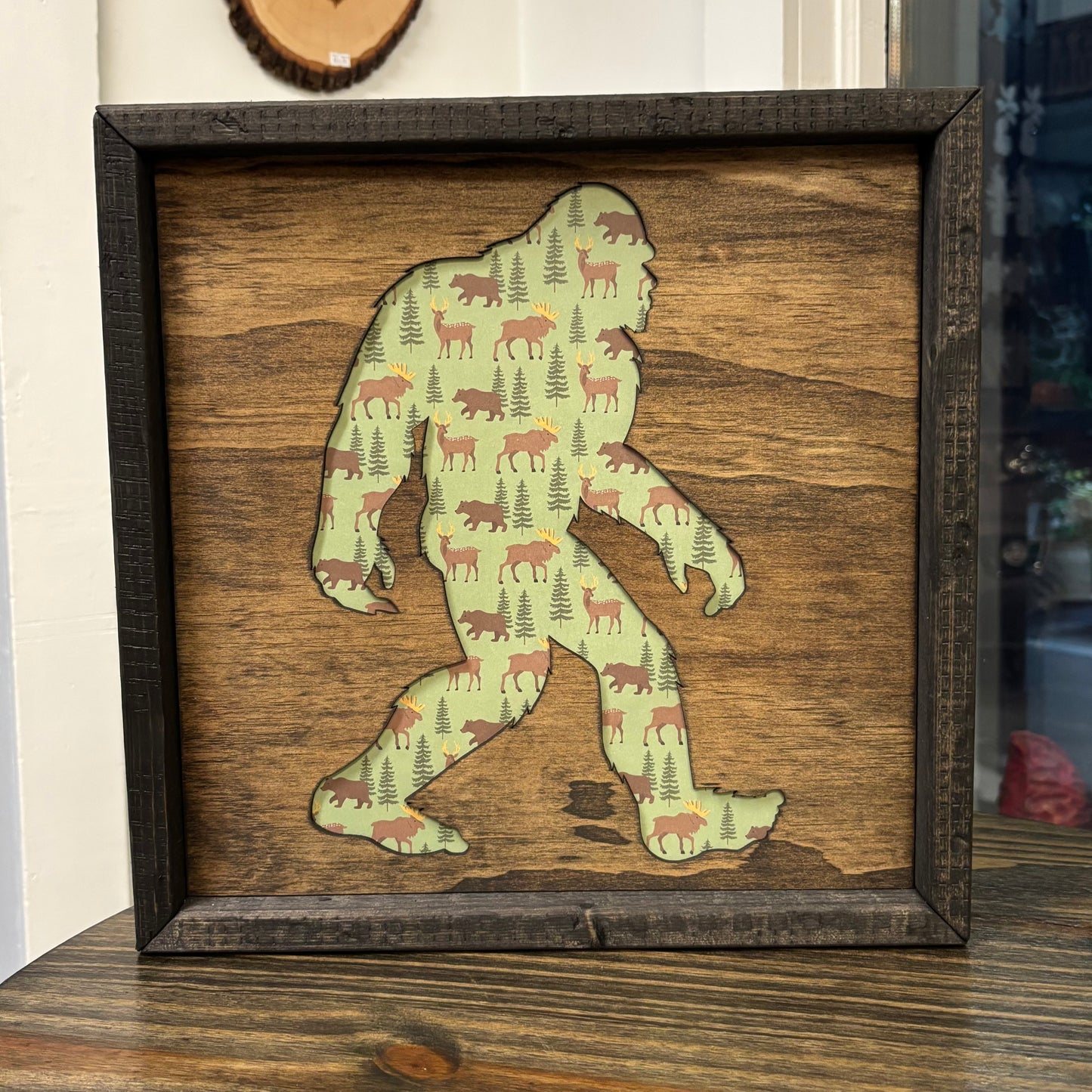 Bigfoot Scrapbook Silhouette