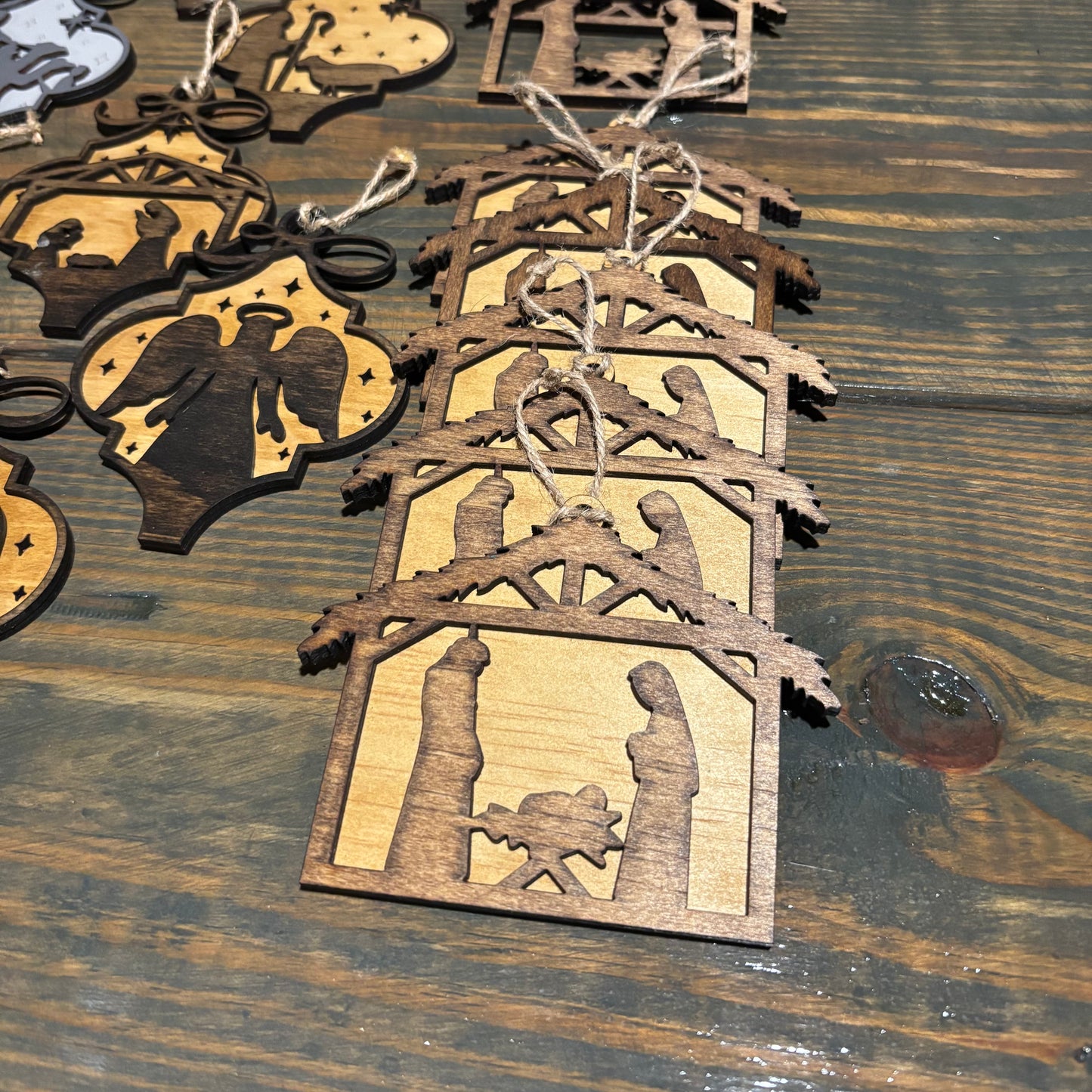 Nativity Ornament Set - 25 pack