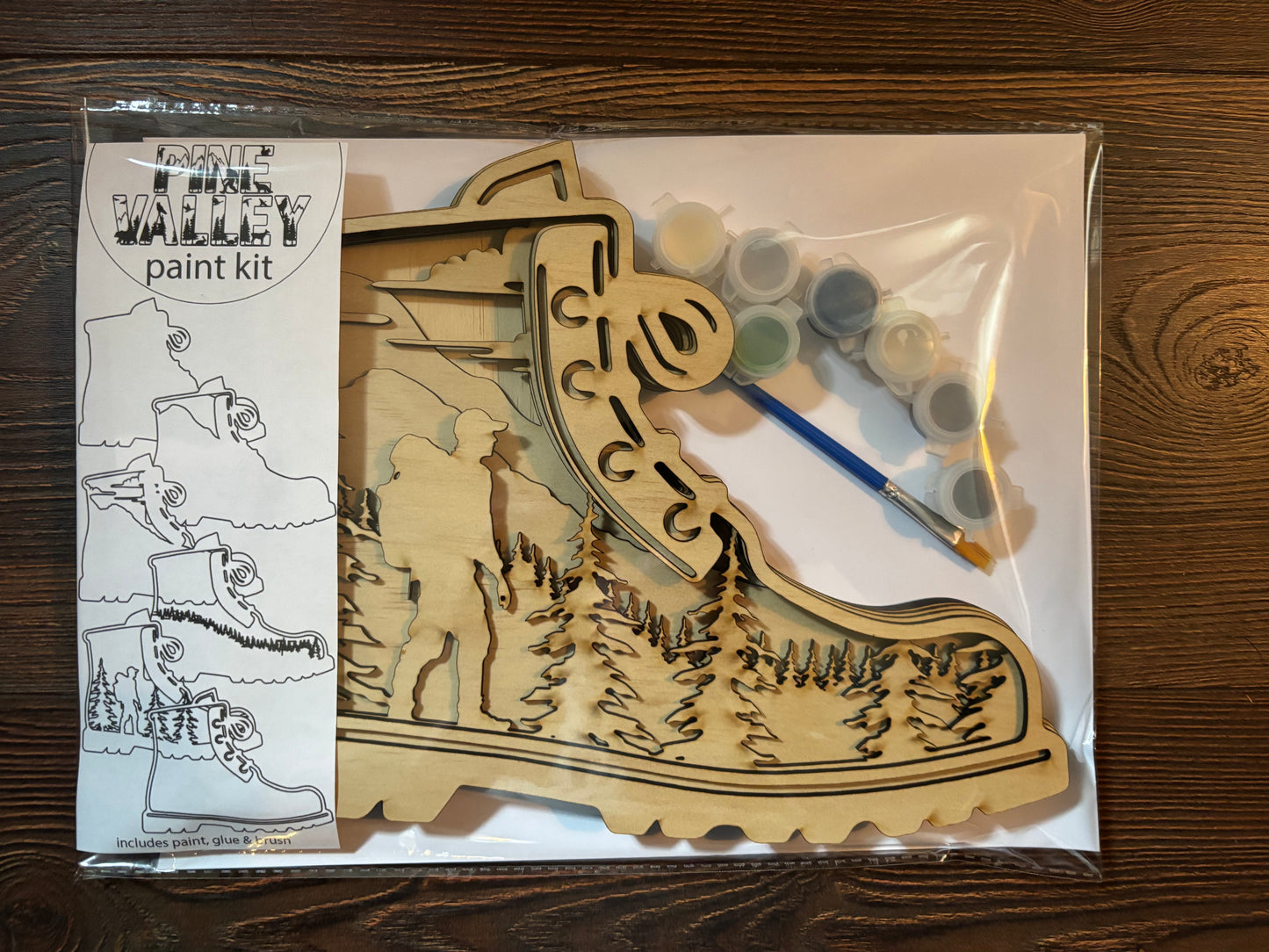 Hiking Boot Paint Kits - 10 pack