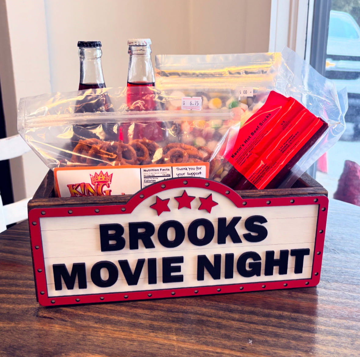 Movie Night Box & Clapboard