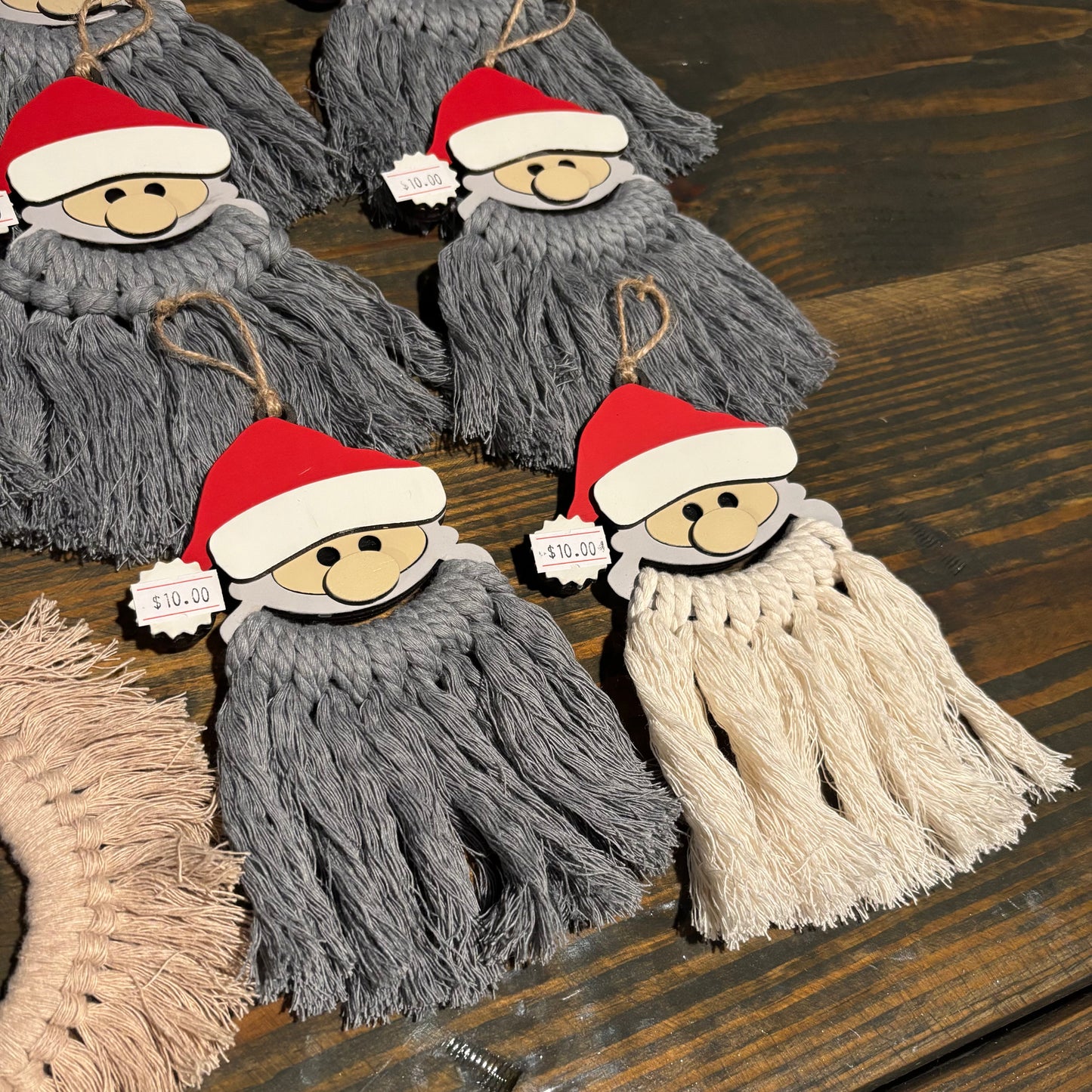 Yarn Ornament Set - 15 pack