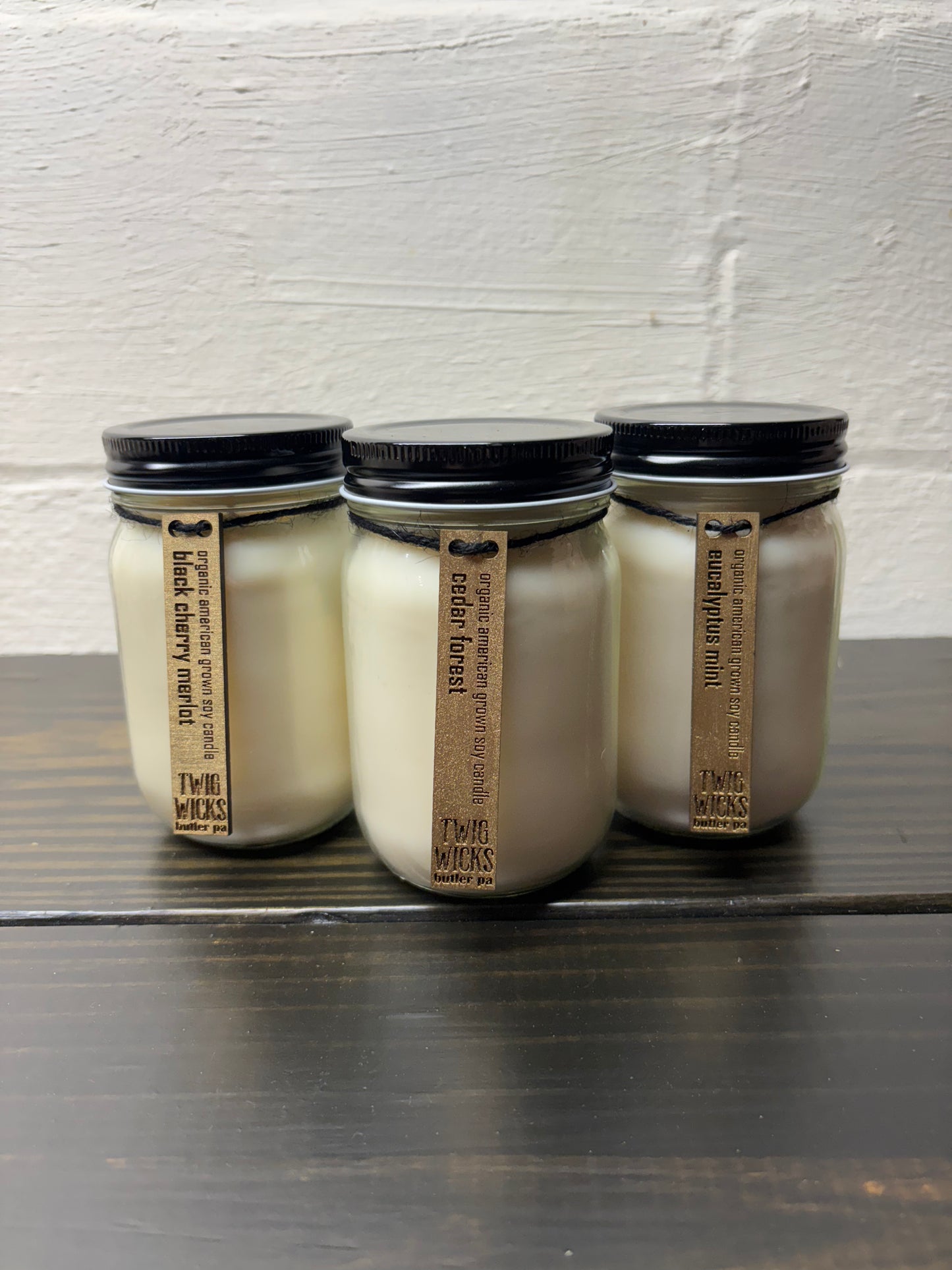 Soy Jar Candle - 3 Pack