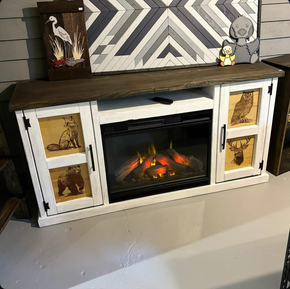 Electric Fireplace Cabinet