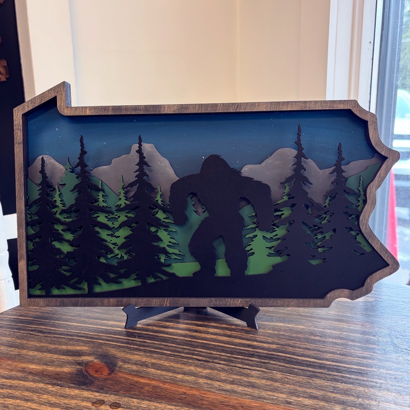 PA Framed Bigfoot