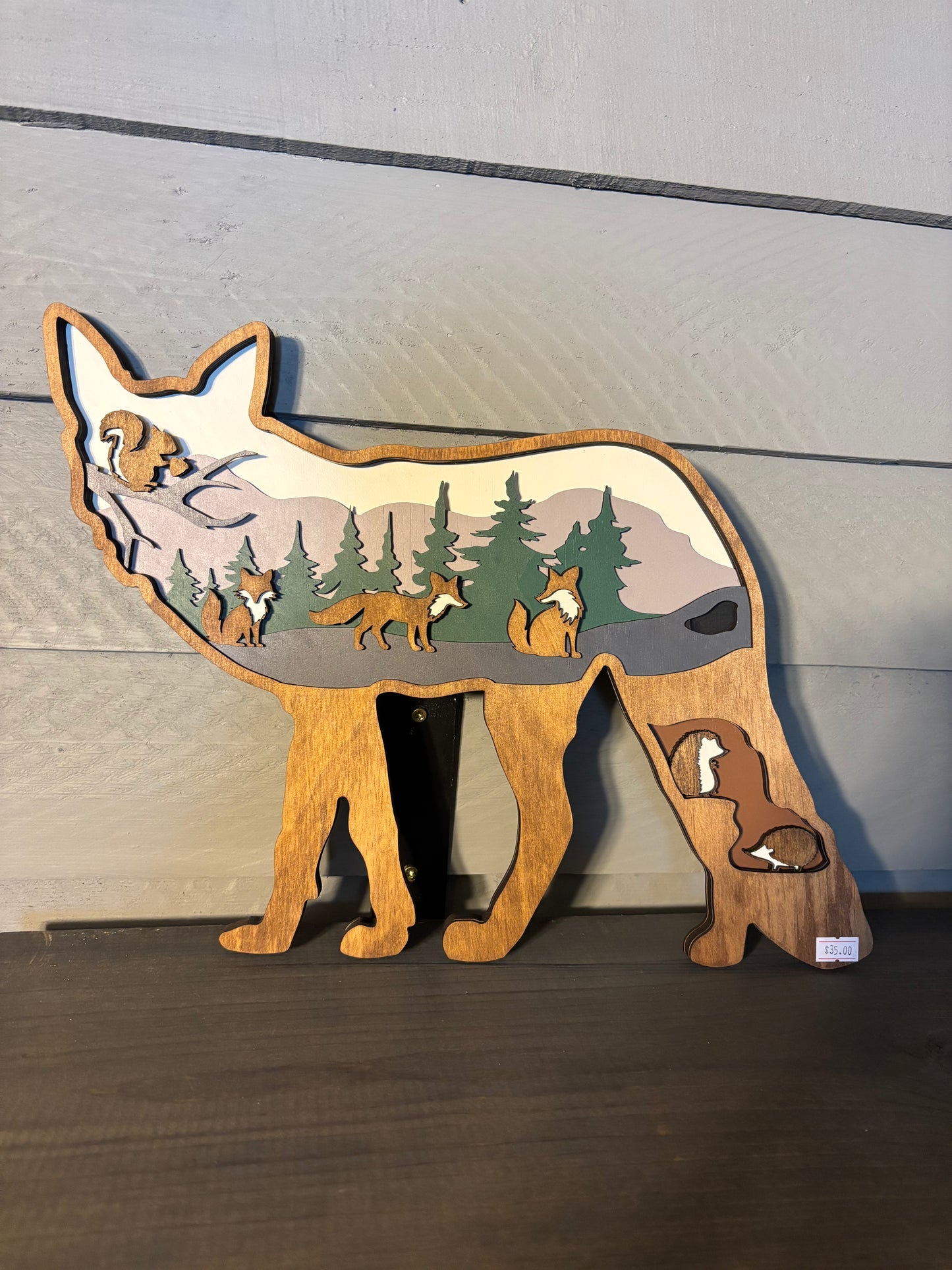 Layered Fox