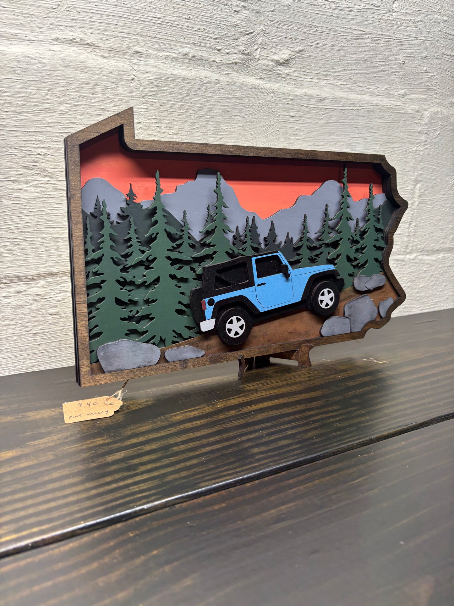 Off Road Scene - Blue