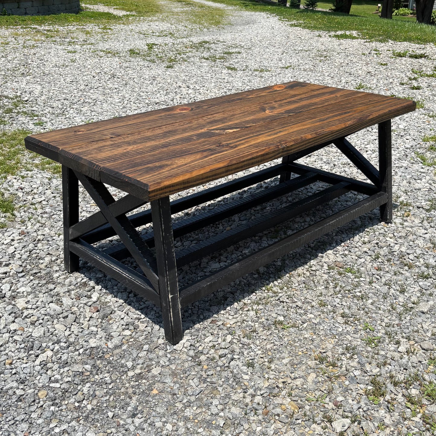 Dark Walnut Coffee Table