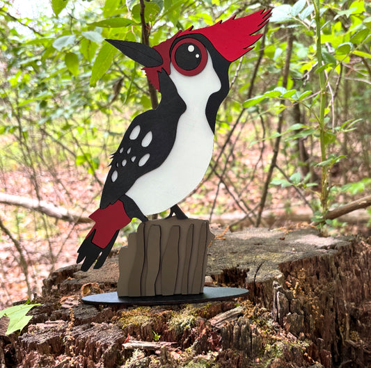 Woodpecker Shelf Sitter