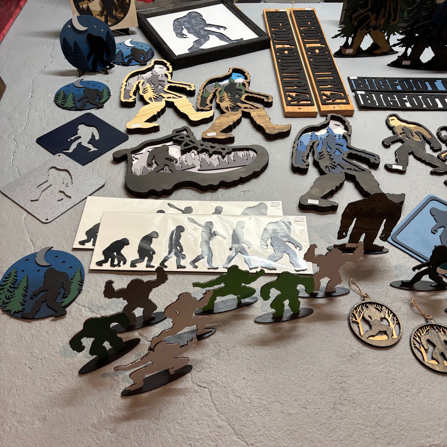 Bigfoot Inventory