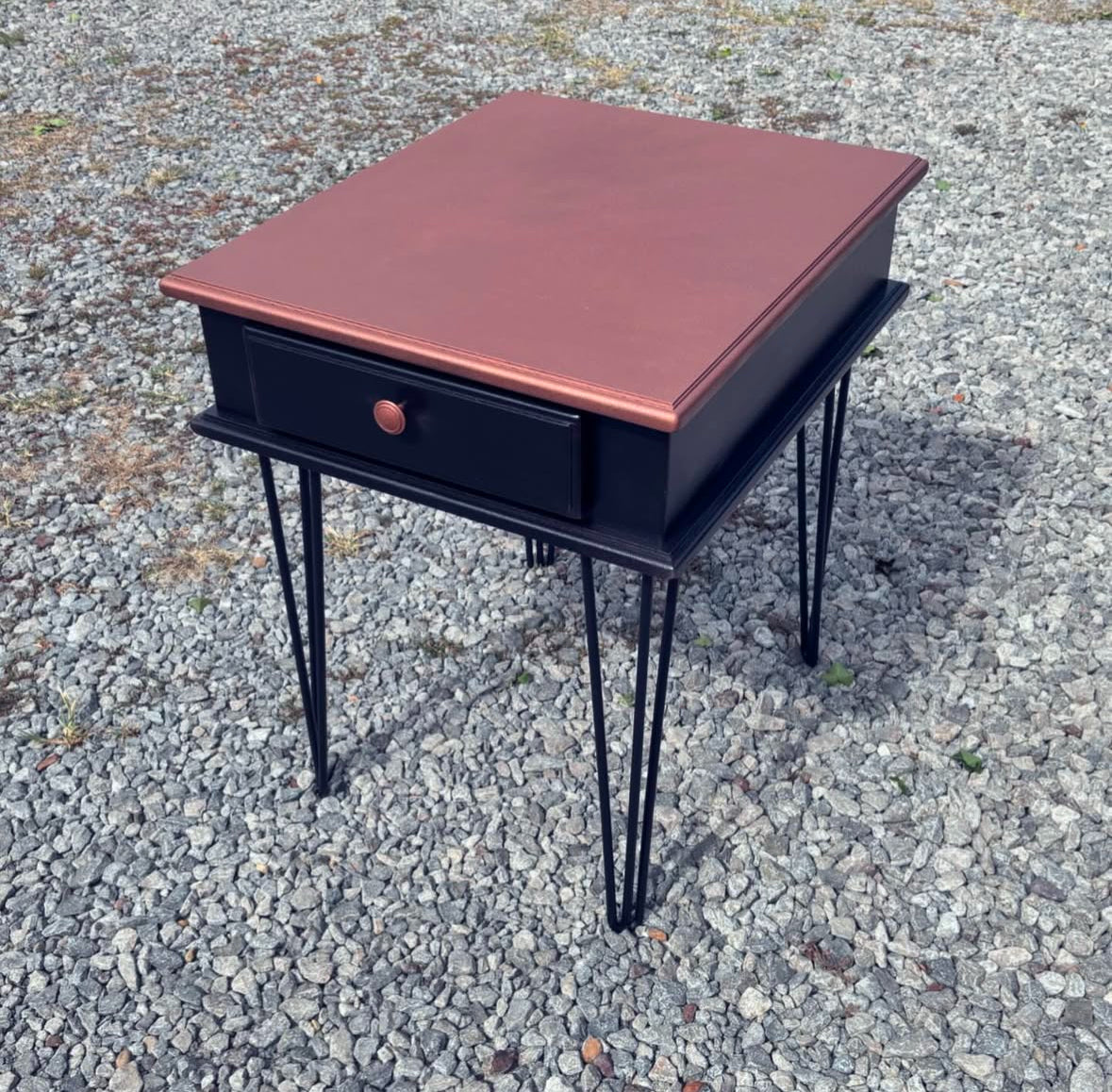 Copper Side Table