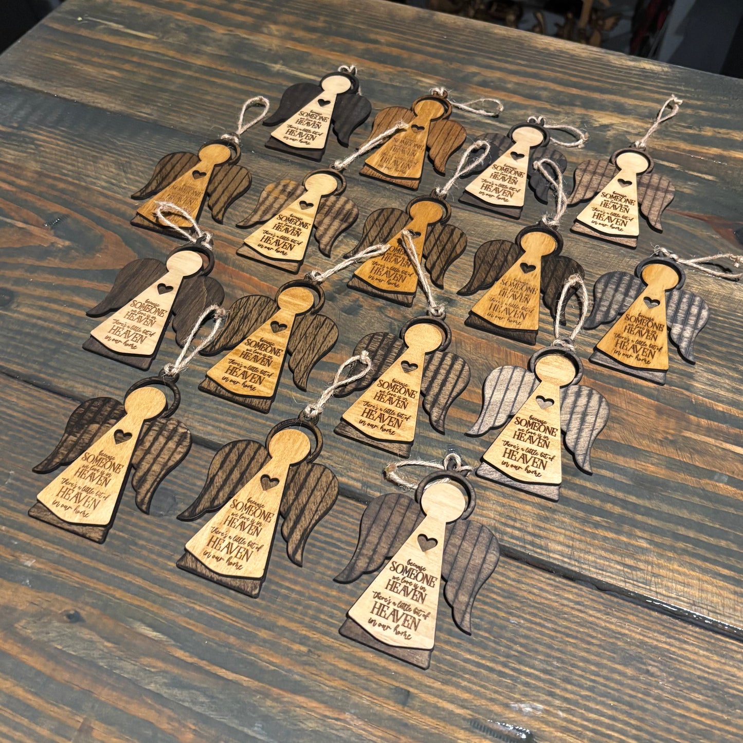 Angel Ornament Set - 16 pack
