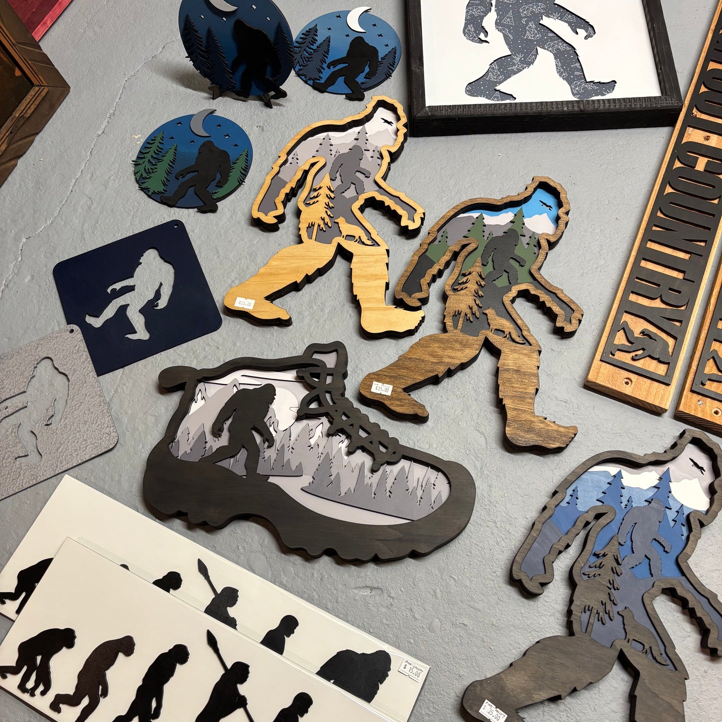 Bigfoot Inventory