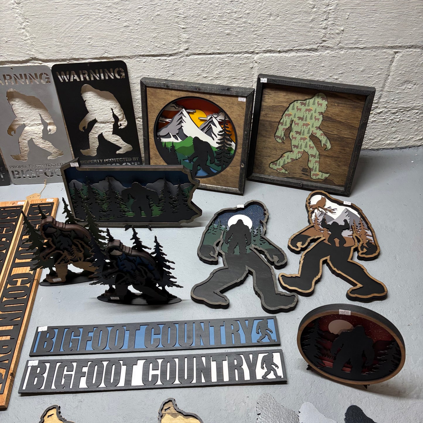 Bigfoot Inventory