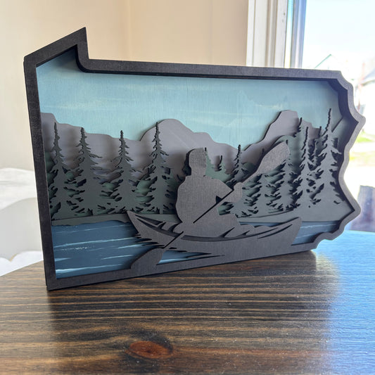 Framed PA Kayak