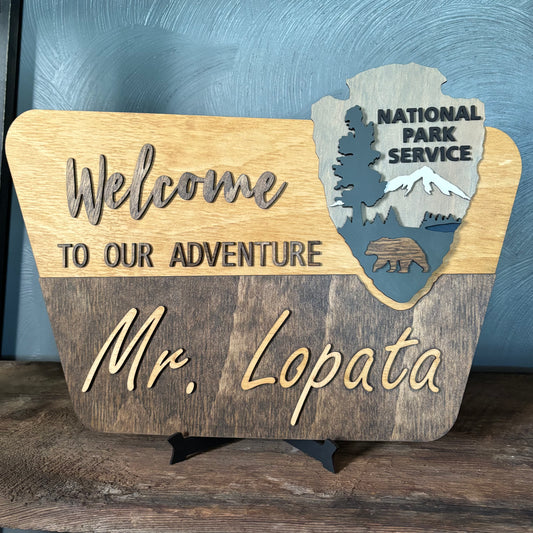 National Park Sign