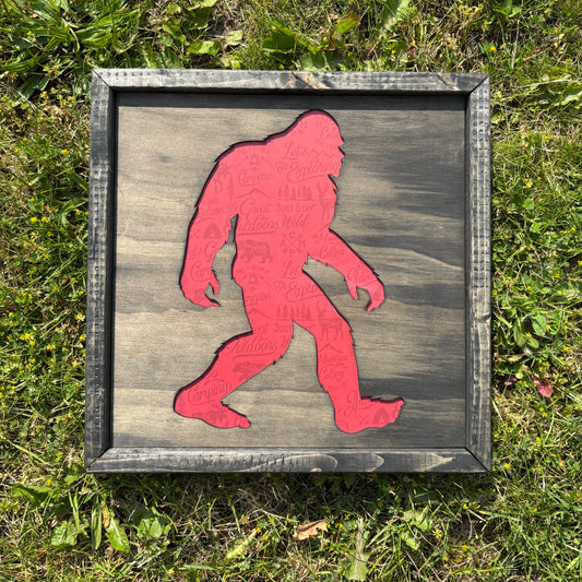 Bigfoot Scrapbook Silhouette
