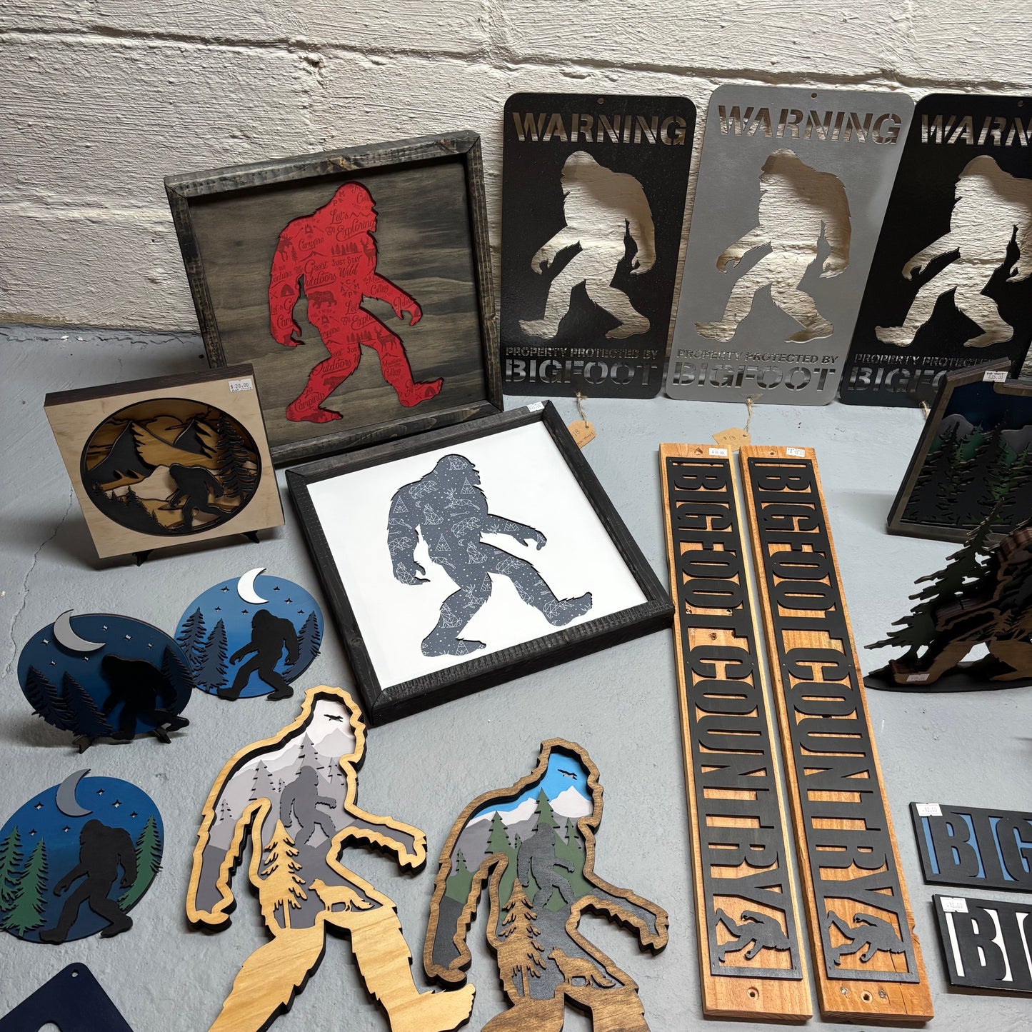 Bigfoot Inventory