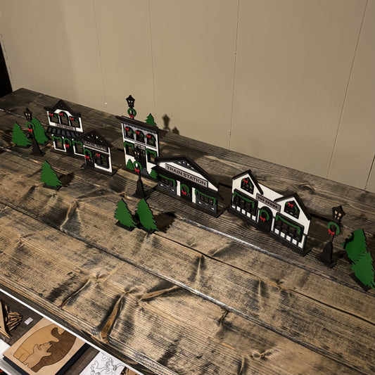 Mini Village Set