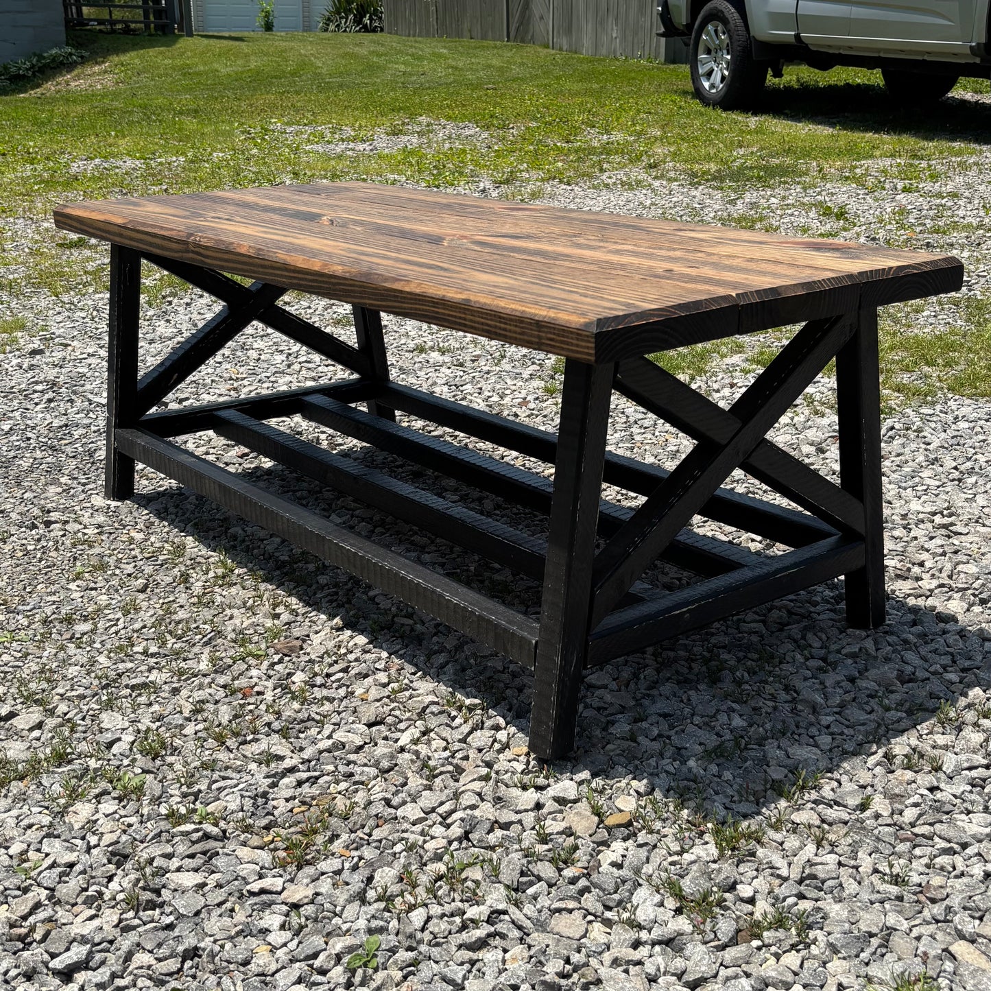 Dark Walnut Coffee Table