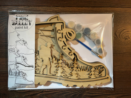 Hiking Boot Paint Kit