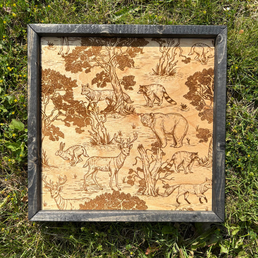 Framed Forest Print