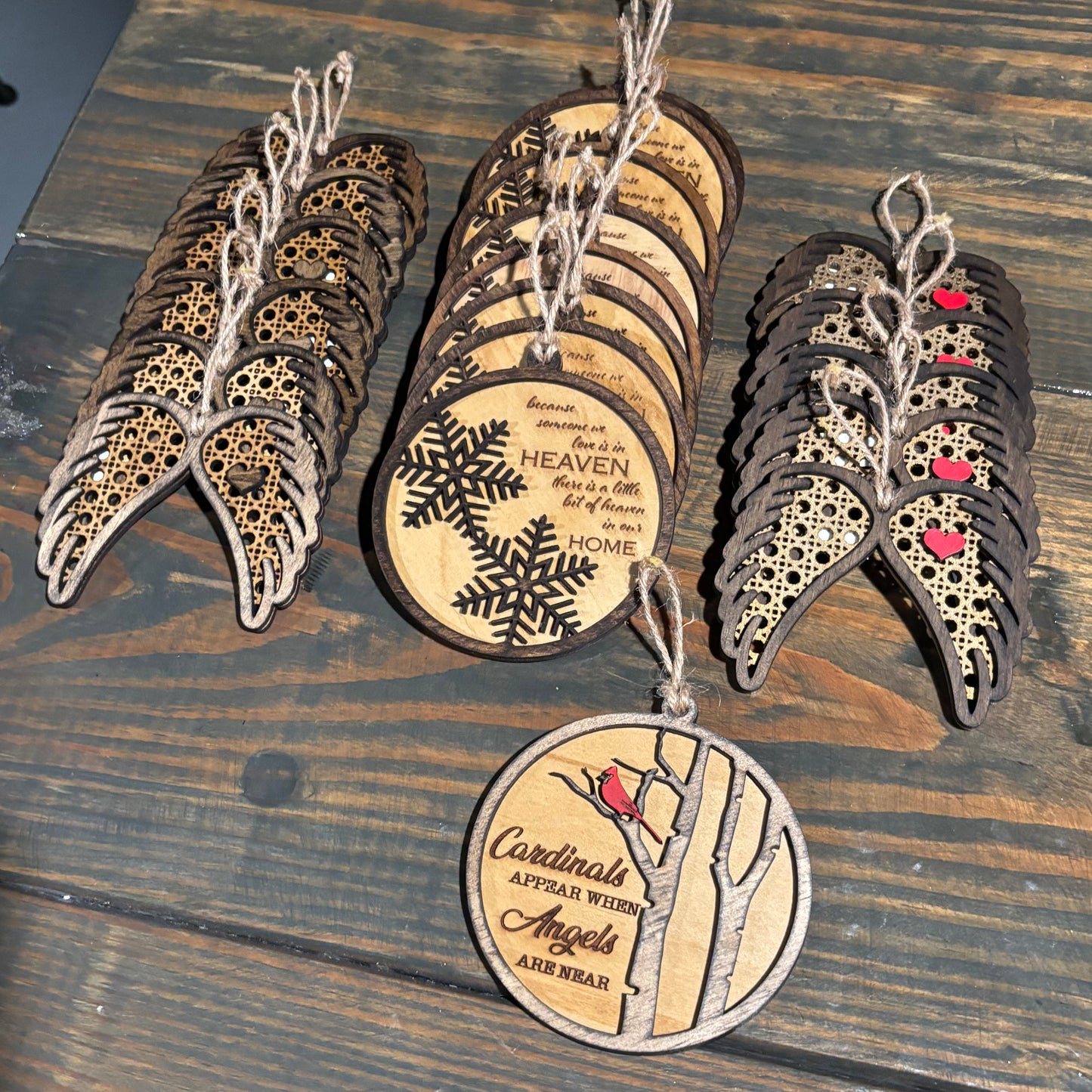 Memorial Ornament Set - 20 pack