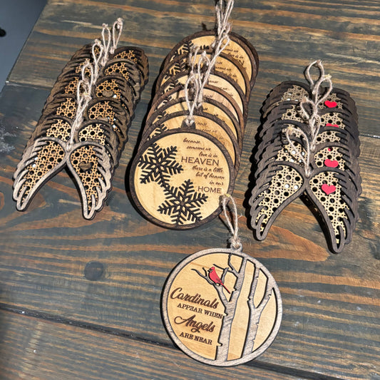 Memorial Ornament Set - 20 pack