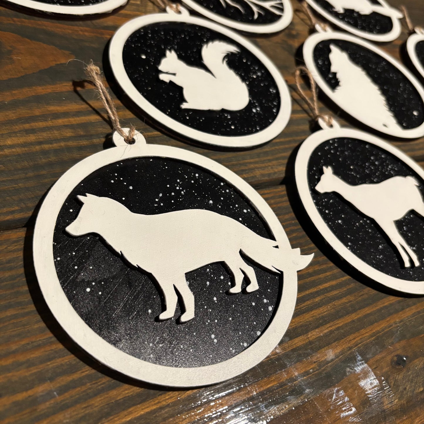Wildlife Ornament Set - 13 pack