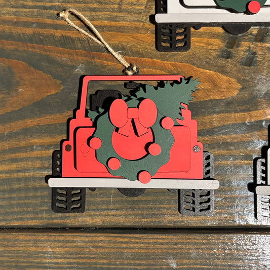 Off Road Ornament Set - 9 pack
