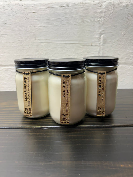 Soy Jar Candle - 3 Pack