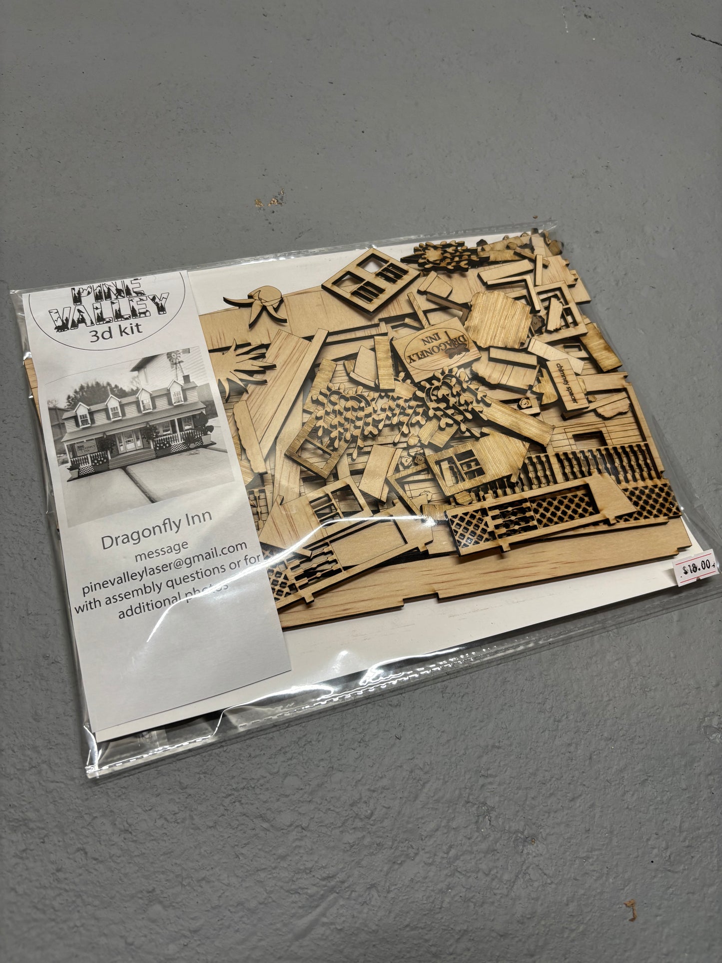 Dragonfly Inn 3D Kit