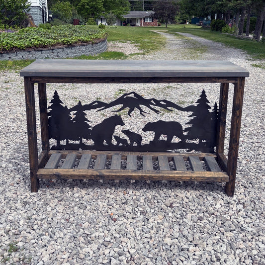 Bear Family Sofa Table