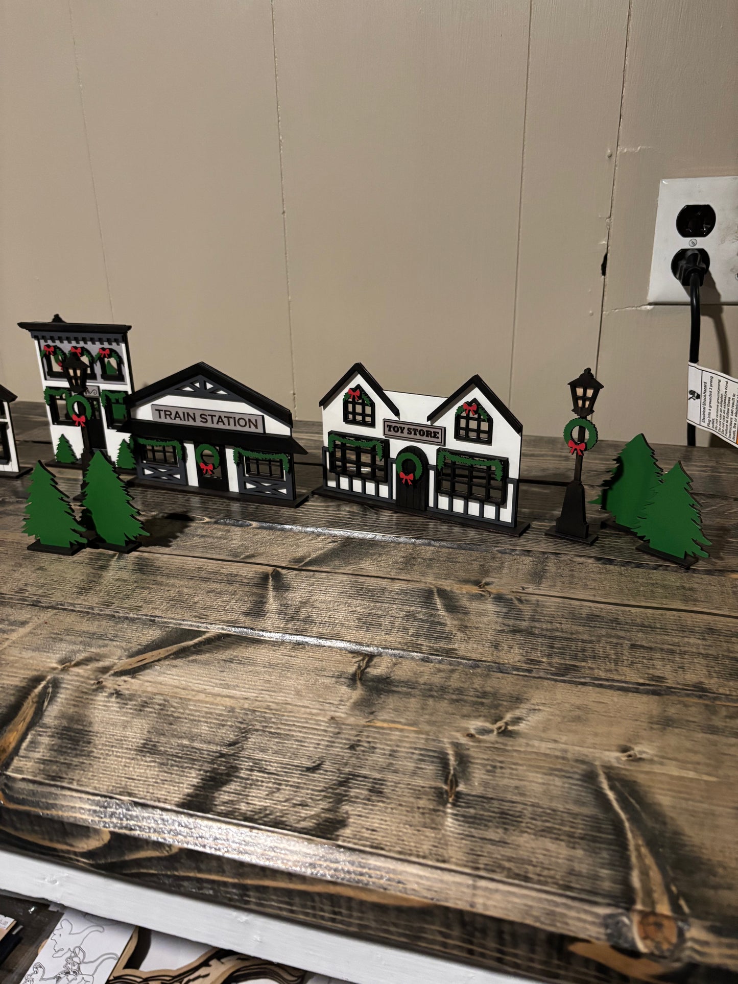 Mini Village Set
