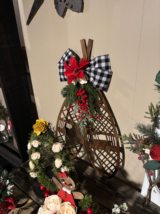 Wood Flower Christmas Collection