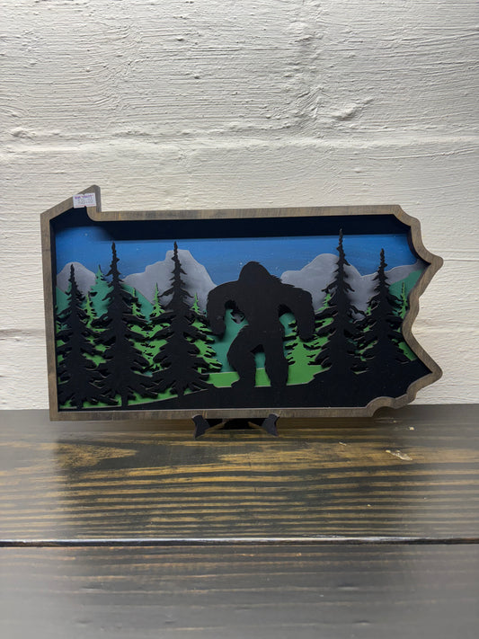 PA Framed Bigfoot